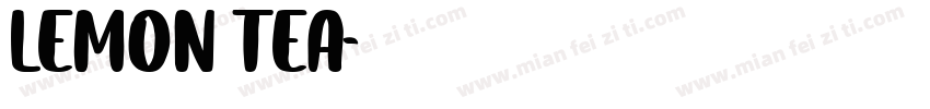 Lemon Tea字体转换